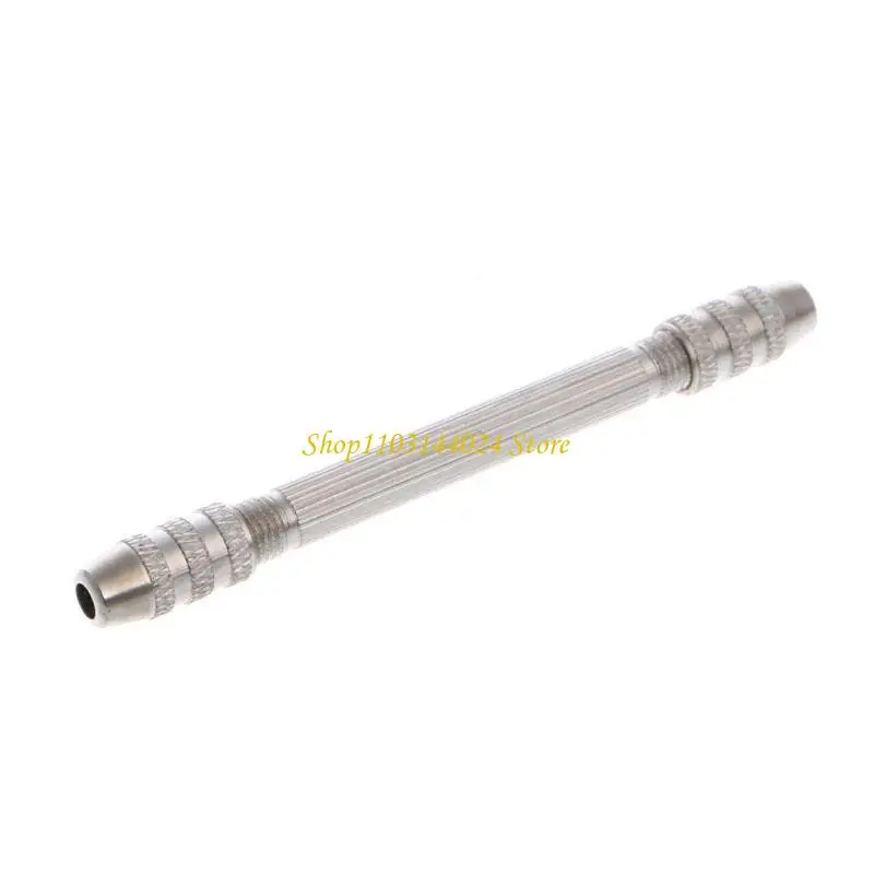 N5KE Hexagonal Double Ended Pin Vice Wire Tool Twist Drill Bits Jewelry Design Repair