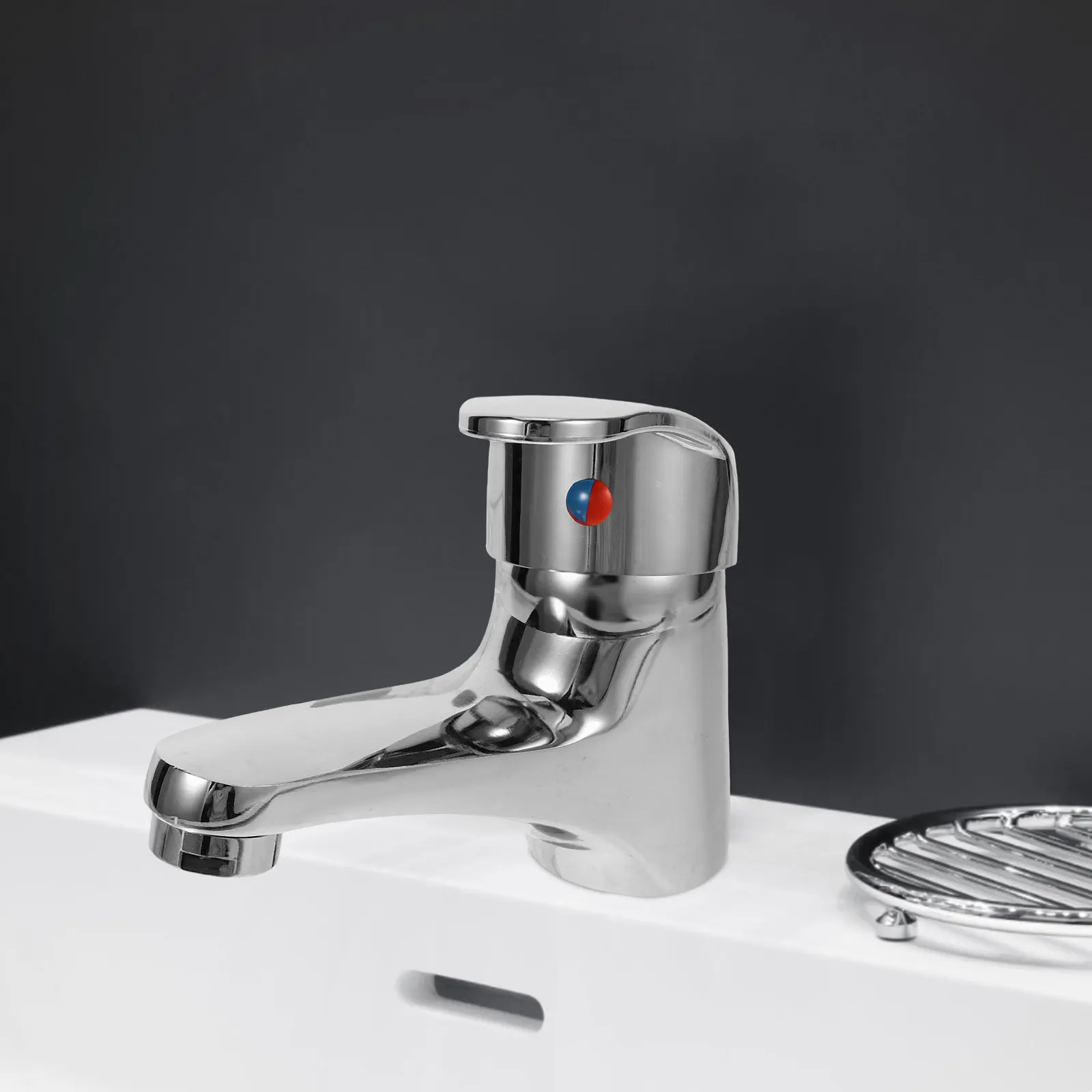 

In-wall Hot Cold Alloy Faucet Sink Kitchen Mixer Tap Water-saving Waterfall Copper Tap Home Faucet Durable Metal Construction