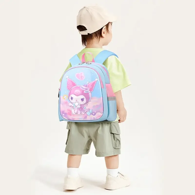 

Sanrioed Anime Kuromi My Melody Small Backpack Cute Children Kindergarten Cartoon Student Shoulder Bag Gift for Friend