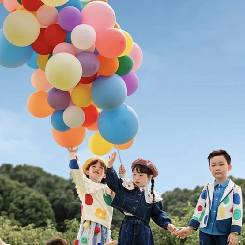50/100 قطعة بالونات قوس قزح مستديرة ماتي بالون 5 بوصة الزفاف عيد ميلاد سعيد عطلة فريدة من نوعها DIY لوازم الديكور TMZ #4