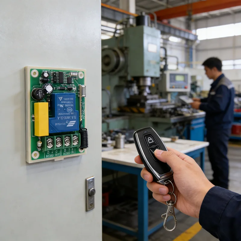 

1CH RF Wireless Switch AC110V-250V High-Power 30A for Agricultural Irrigation Pumps Fans And Lighting Systems Control