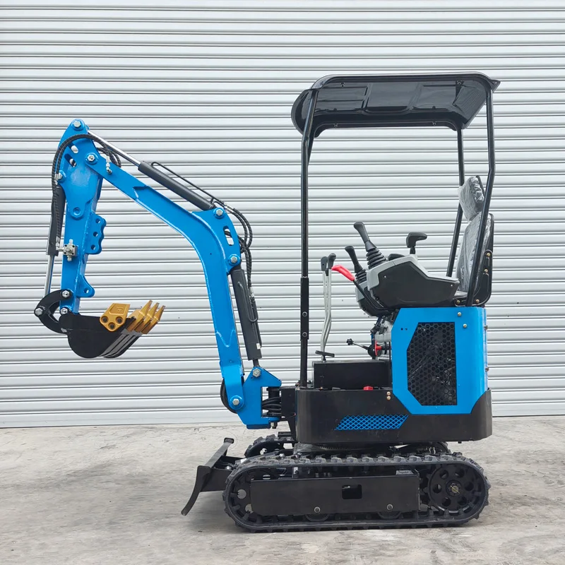 Hot Sale Mini Excavator Hydraulic Crawler Small Digger CE EPA EURO 5 Multi-functional For Farm Garden Construction Free Shipping