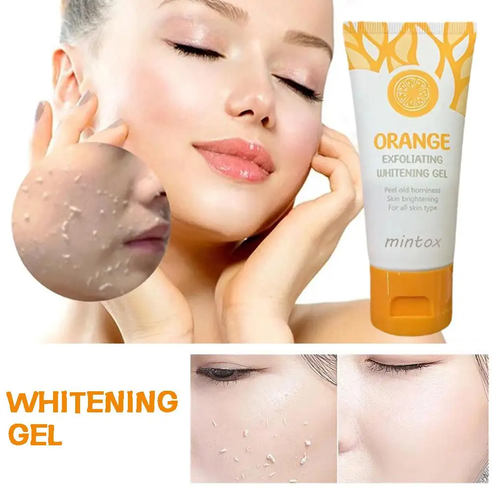 Gel Peeling viso riparatore pelle opaca Scrub viso idratante idratante rimozione della pelle morta crema nutriente schiarente per la pelle secca