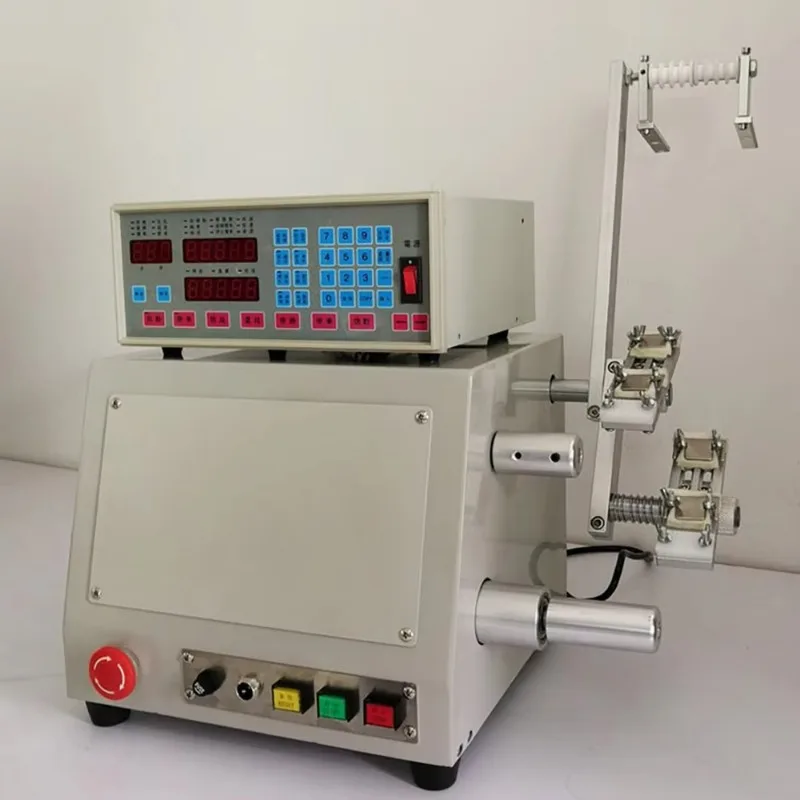 Single-Axis CNC Coil Winding Machine 0.1-1.5mm Wire Diameter for Inductors Solenoids and Electromagnetic Coils