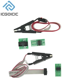SOIC8 SOP8 Test Clip For EEPROM 93CXX/25CXX/24CXX in-circuit programming on USB Programmer TL866CS TL866A EZP2010