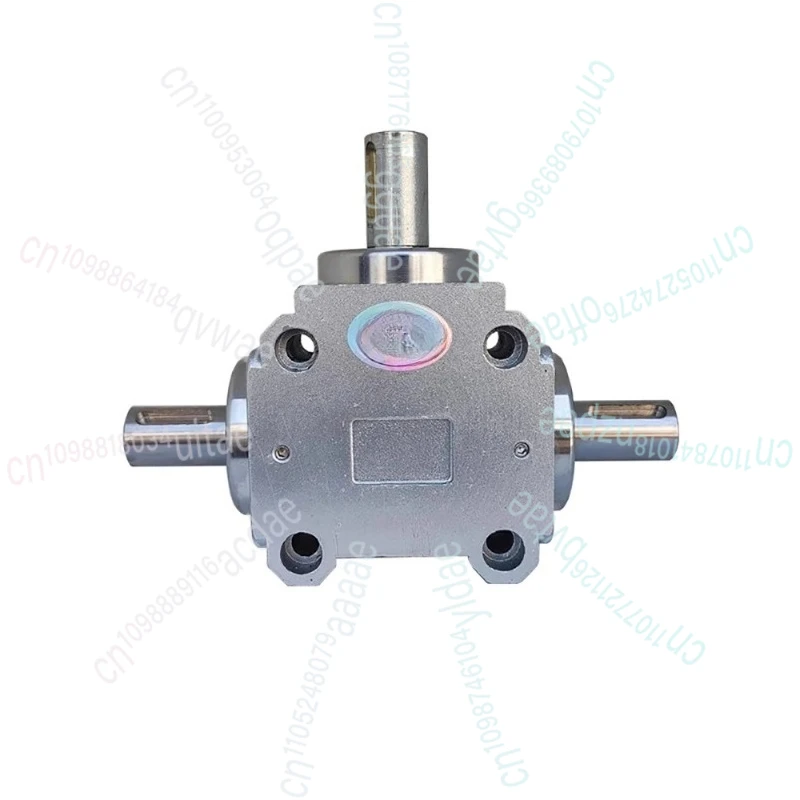 الفولاذ المقاوم للصدأ الزاوية اليمنى صندوق التوجيه علبة التروس الصلب المصبوب 40N.M تحميل كبير 2.5 وحدة 16 الأسنان 90 درجة العاكس والعتاد