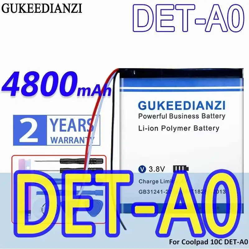 

Надежный источник питания для аккумулятора мобильного телефона Coolpad 10C Det-A0, 4800 мАч