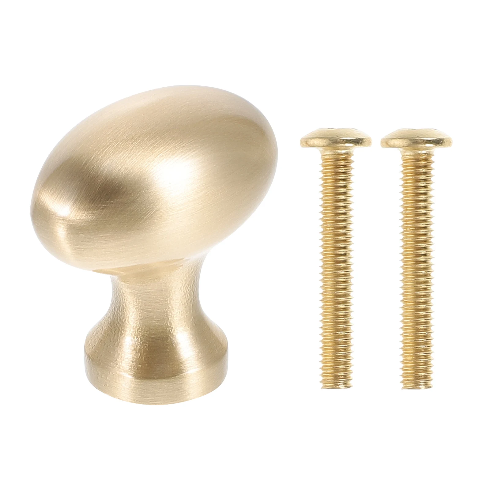 

Pure Copper Cabinet Handle Drawer Dresser Handles Round Knobs Door Brass Home Accessories Golden Knob Replacement Furniture