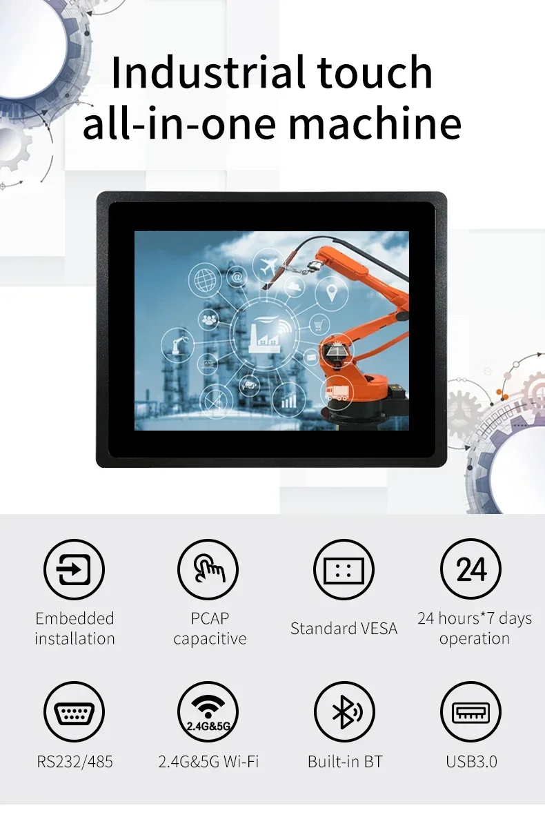 17 Inch IP65 Capaci… - image