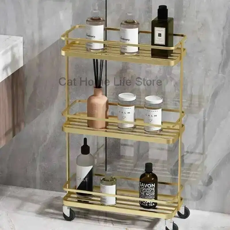 

Salon Barber Trolley Beauty Chairs Furniture Cheap Storage Cart Cosmetics Hairstylist Decor Hairdresser Work Tools Nail Tool the