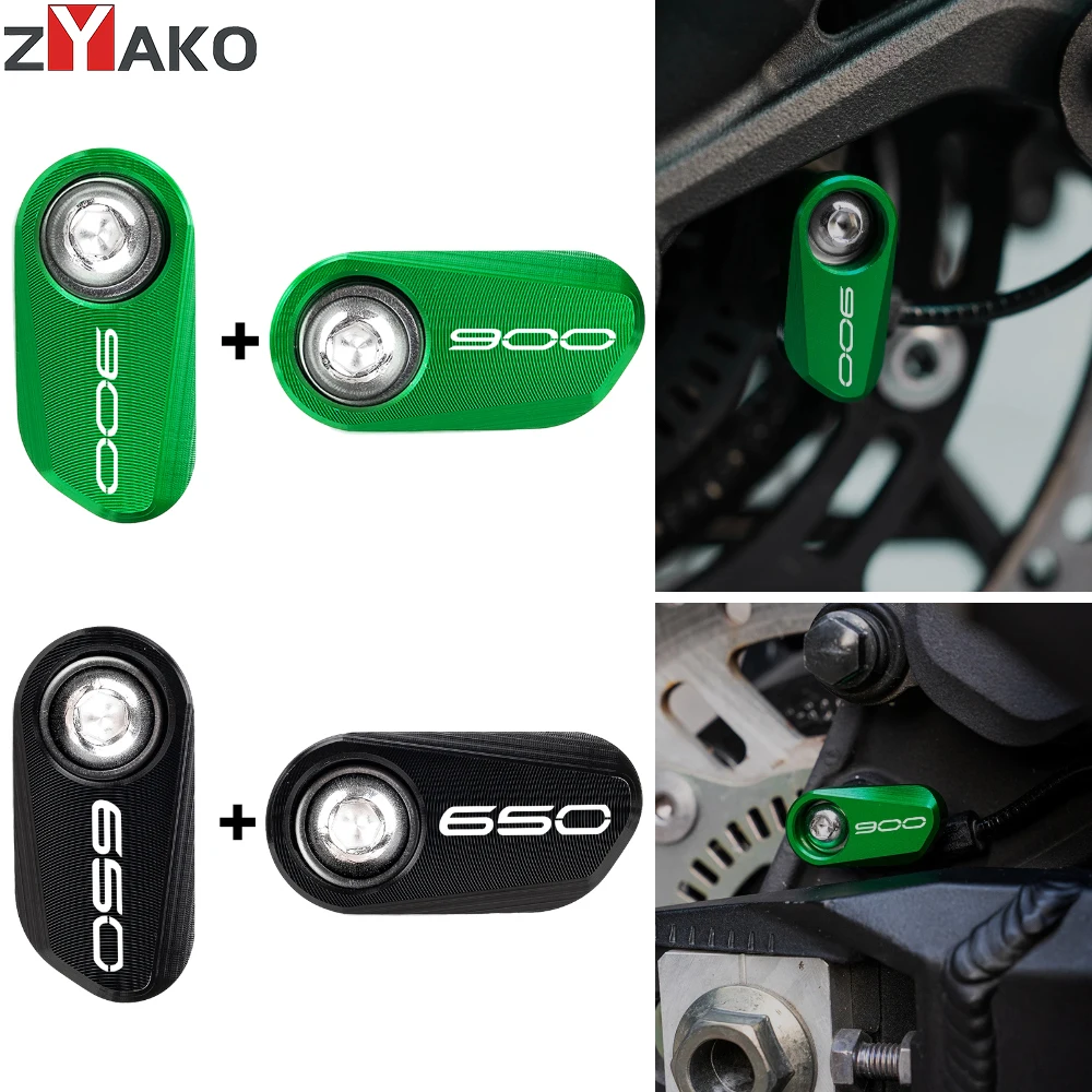 

For Kawasaki Z900 RS SE Z650 Z500 SE Z400 Ninja 650 500 400 Motorcycle CNC Front Rear wheel ABS Sensor Guard Protection Cover