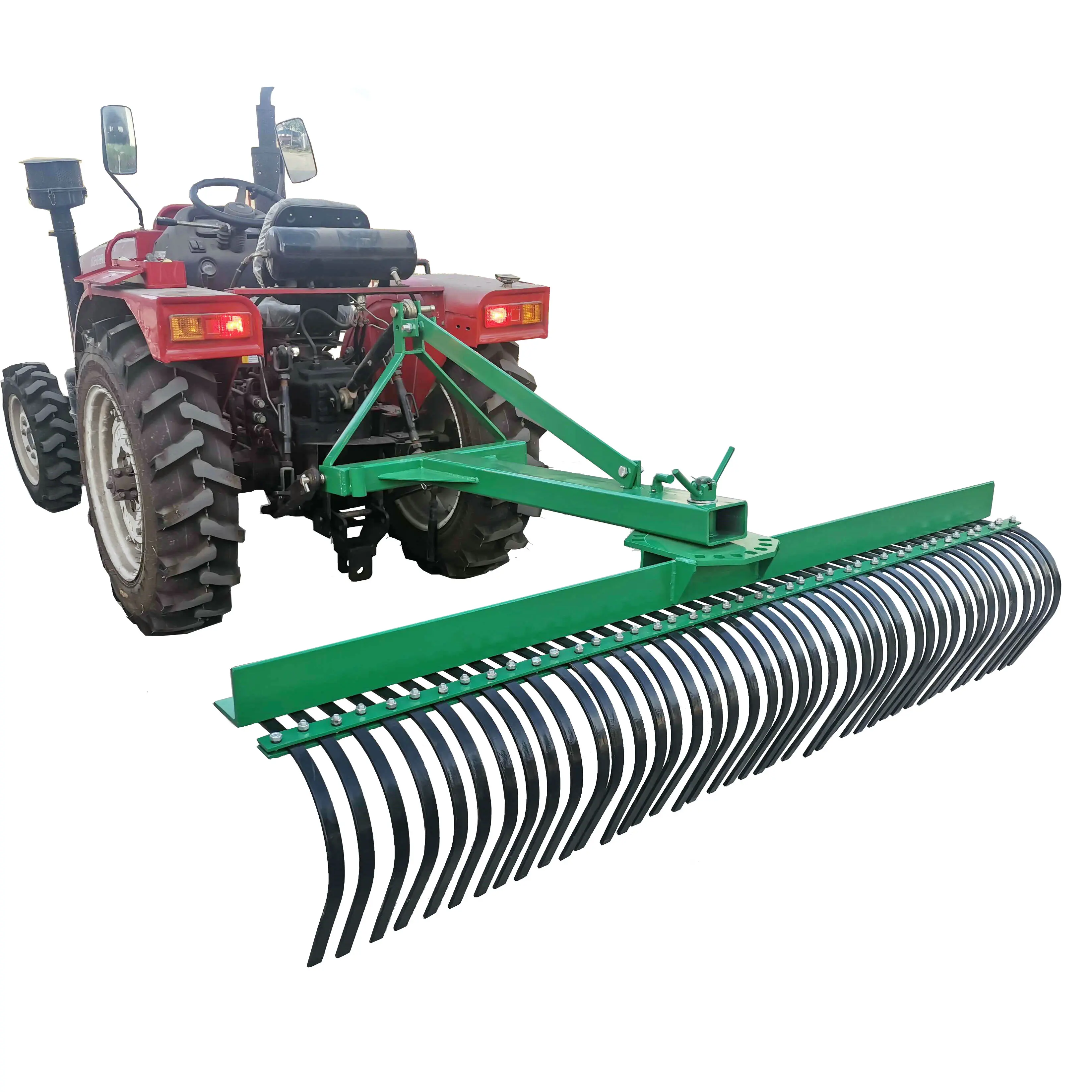 Agricultural Machinery Tractor 3 Point Hitch Farm Landscape Tractor Raker