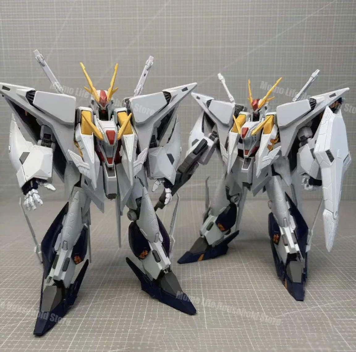 JUJIANG Model 1/144 HG Rx-105 XI Assembly Model Kits Collection Anime Action Figure Robot Plastic Moveable Model Gifts Toys