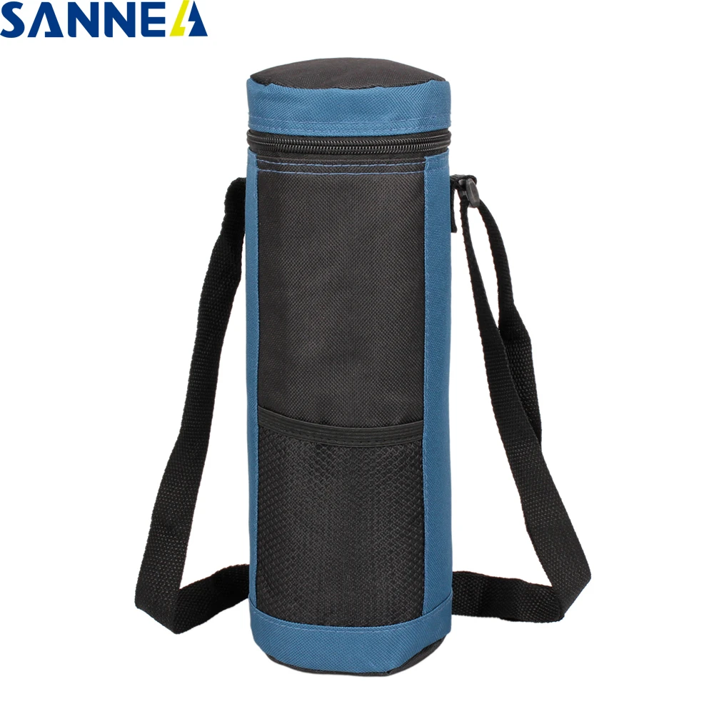 

SANNE 2L Polyester Material Portable Red Wine Set Lunch Bag Insulated Thermal Bag Outdoor Sports Waterproof Thermal Cooler Box