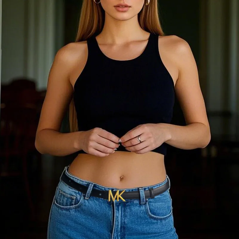 Fashionable Ladies Belt Simple High-End Minimalist Design Trendy Accessory in Multiple Colors