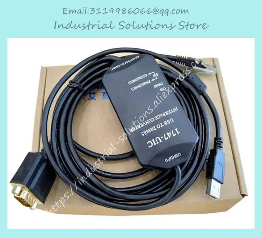 

Кабель UIC 1747 USB к DH485, используемый для компакт-диска с дзеркальным драйвером A-B
