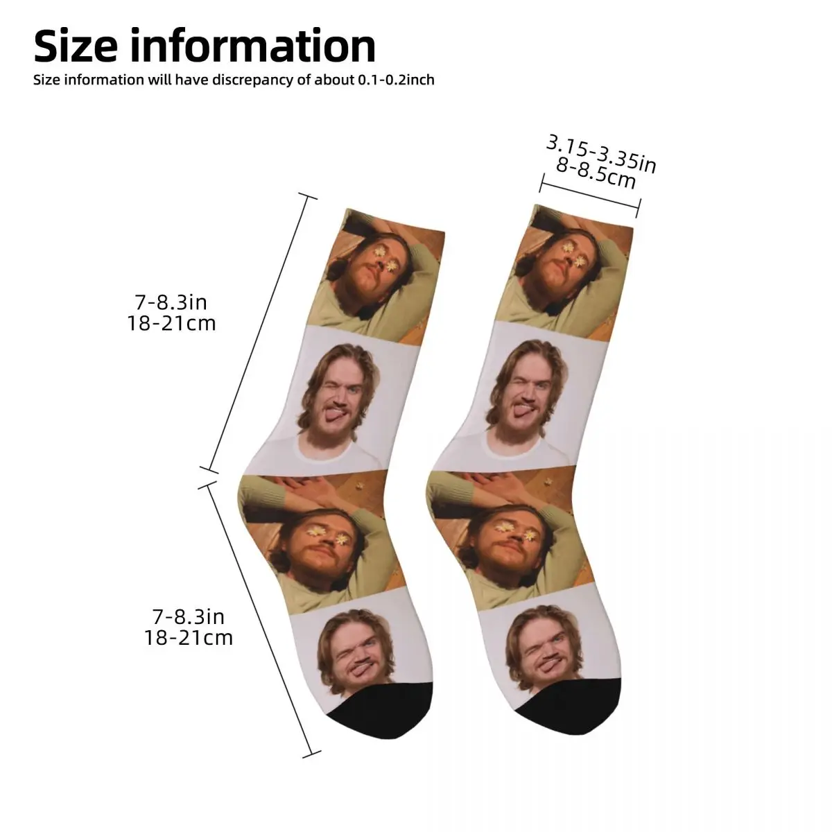 Bo Burnham Stockings Look Whos Inside Again Custom Elegant Socks Winter Anti-Slip Socks Ladies Running Sports Warm Soft Socks image 4