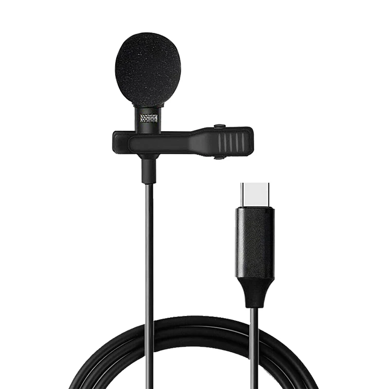 MAGICVOICE JH-042 TYPE-C GİRİŞLİ WIRED YOUTUBER LAPEL MICROPHONE