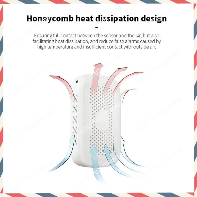 -A21Z Air Quality Detector Rechargeable Air Quality Monitor Temperature And Humidity Meter