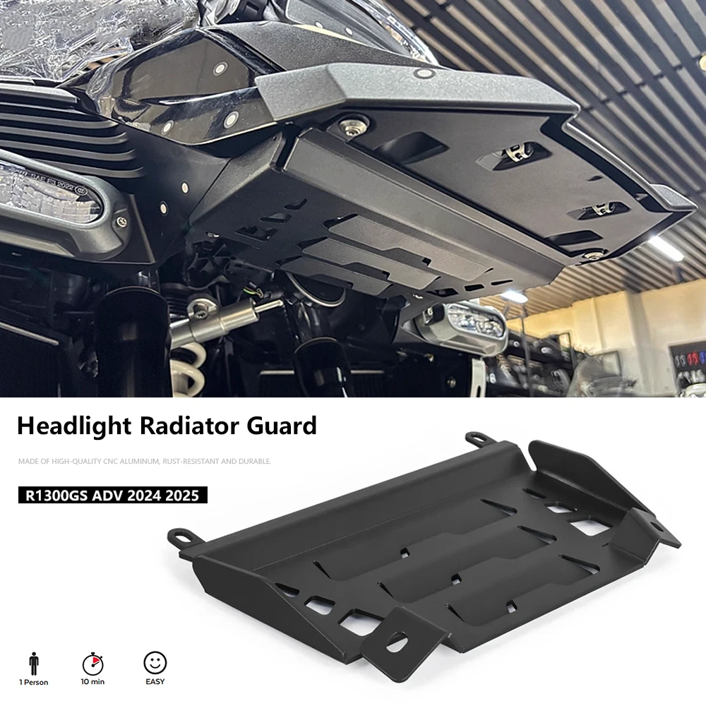 

r1300gsa Motorcycle Modified Parts Shield Headlight Radiator Protection Grille Guard For Bmw R1300GS ADV R1300GS Adventure 2024-