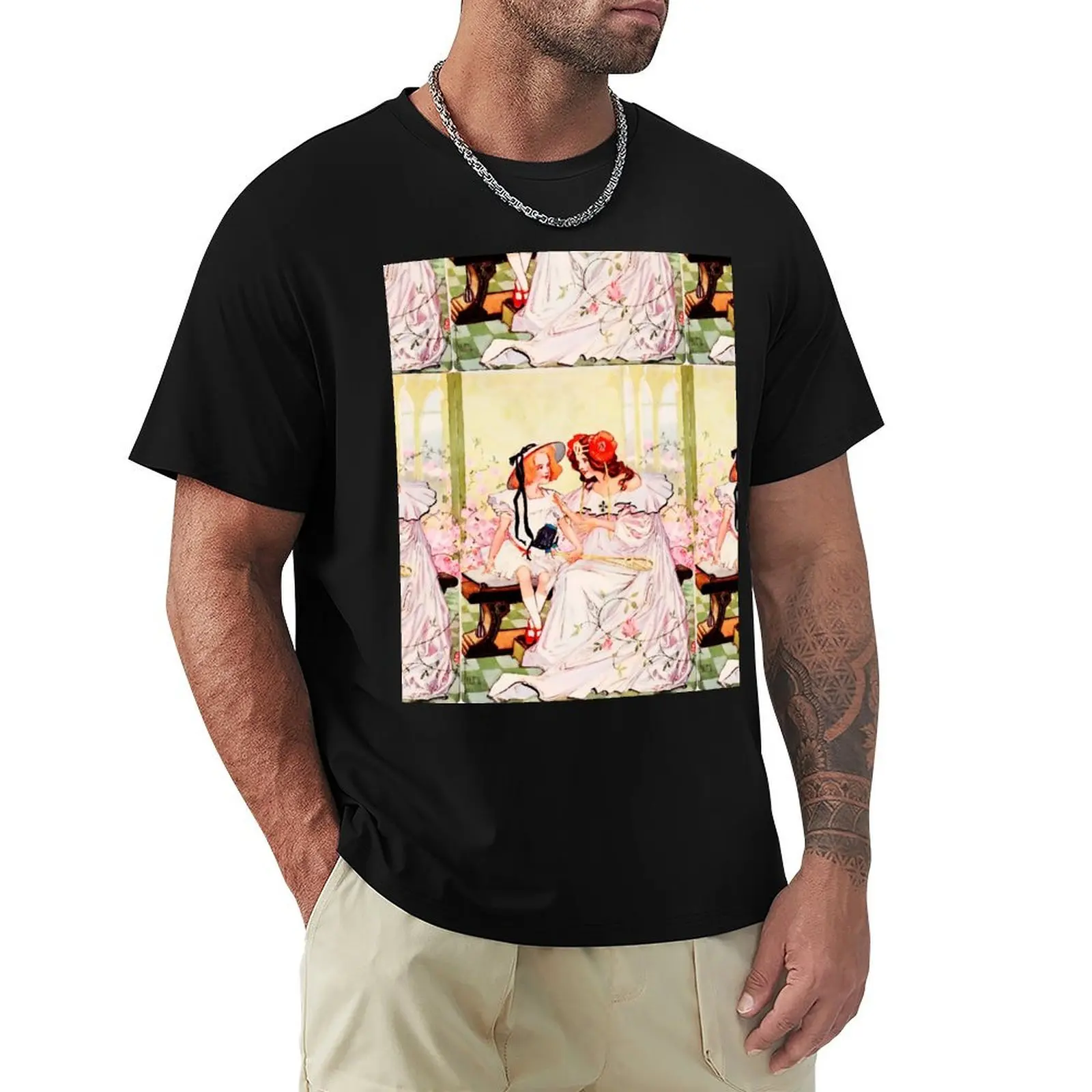 

Ozma and Dorothy T-Shirt for a boy funny meme t-shirts plus size tops Aesthetic clothing t shirt men 100℅ cotton