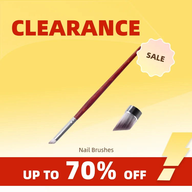 Clearance_1Pc مسمار فرشاة فنية التدرج بالدوار صبغ القلم الخشب مقبض زاوية مسمار اللوحة التنقيط Tools_التحديثات المستمرة