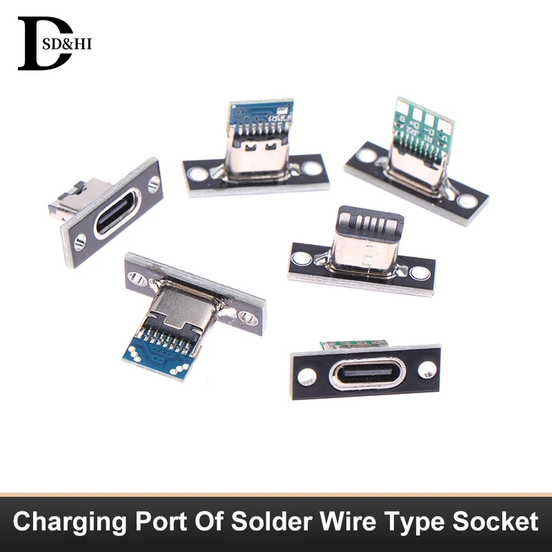 

1 шт., разъем для USB C типа мама