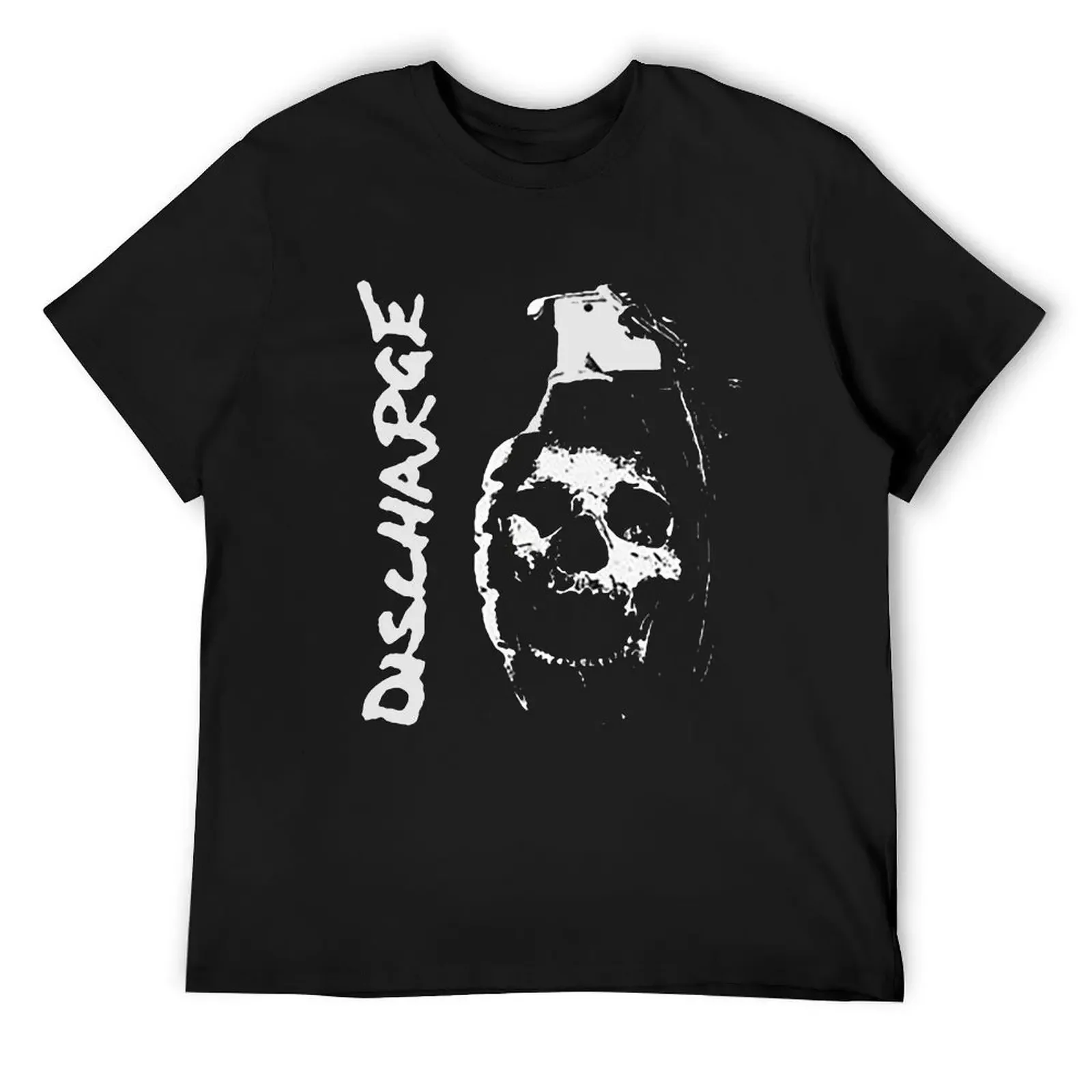 

discharge T-Shirt custom t shirt summer top anime t shirts baggy shirts men clothings