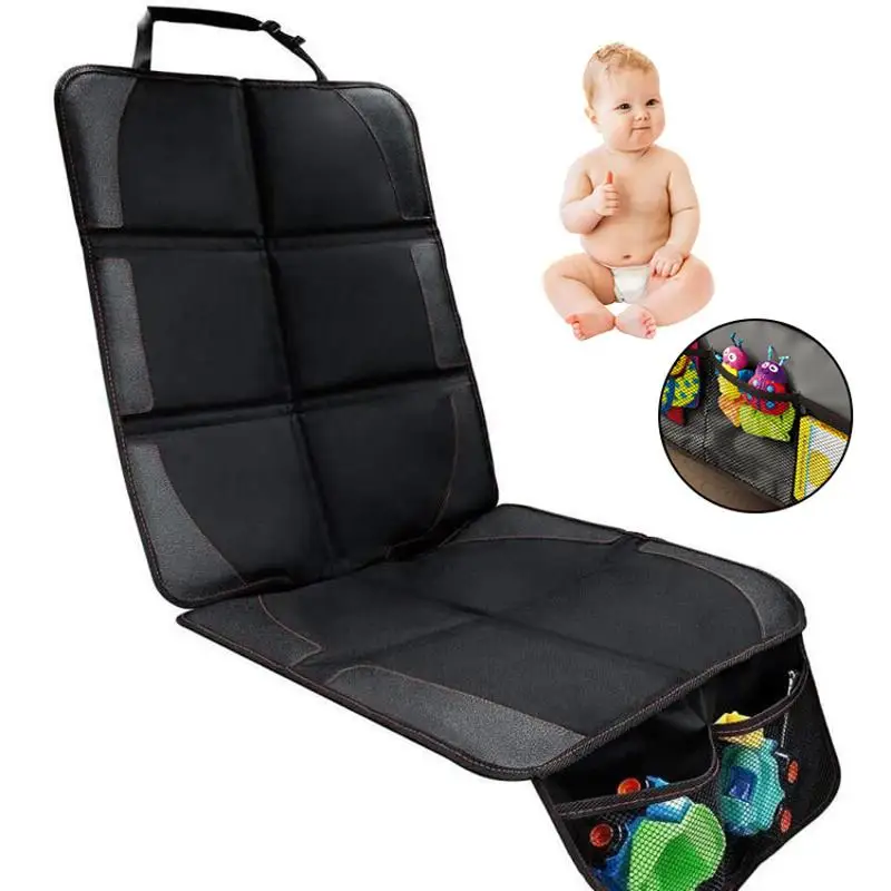 Universal Child Safety Seat Anti-Slip Anti-Scratch Mat Pads Waterproof Car Seat Protective Cover for-Baby Kid Protection