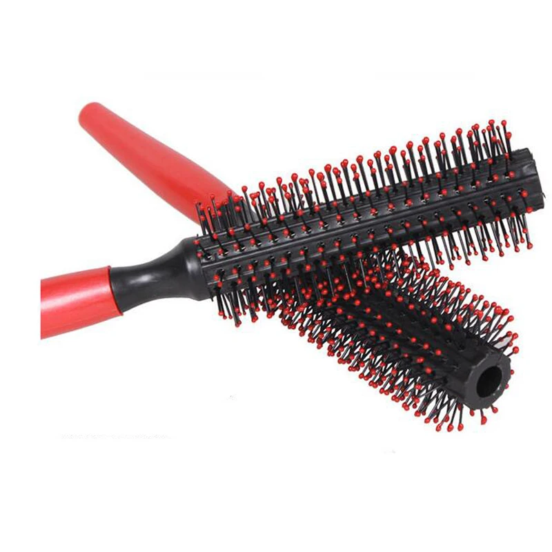 50 pieces/ lot   Wavy Curly Hair Brush Comb Hair Care Pin Cushion Roll Round Comb