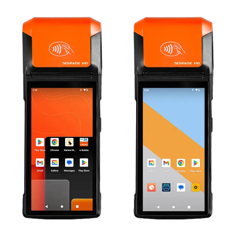 Senraise H10p المحمولة تسجيل المدفوعات النقدية نقطة البيع Pos