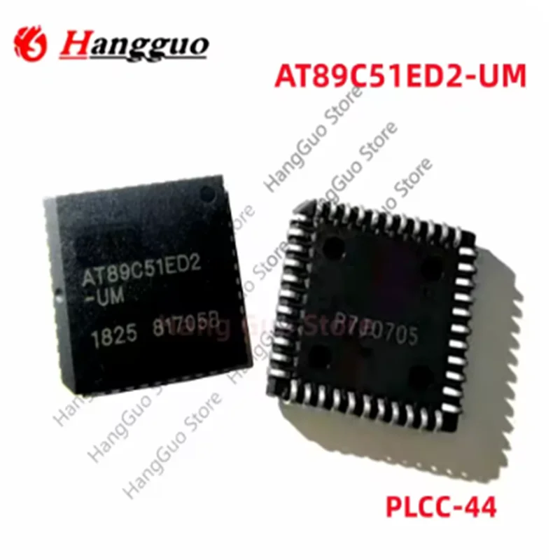 5PCS Original AT89C51ED2-SLSUM AT89C51ED2-UM AT89C51ED2 AT89C51 PLCC-44 IC Chip