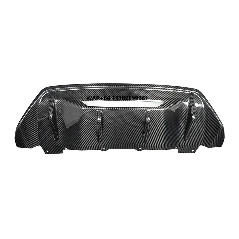 

ShaSha Dry Real Carbon Fiber Rear Lip Spoiler Modification Interior Accessory Kit for Mustang S650 GT 2024