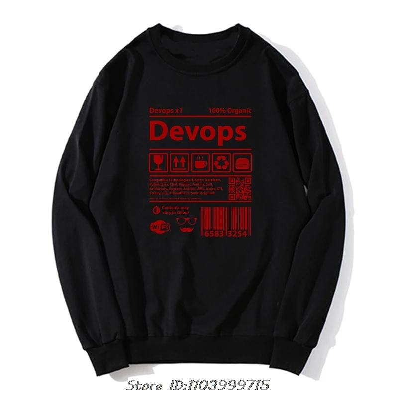 مضحك Devops برمجة الباركود أجهزة الكمبيوتر مصدر رمز المهوس هوديي البرمجيات البلوز المتضخم الرجال الملابس عارضة الشارع الشهير