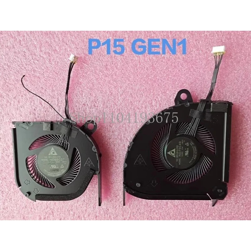 

New Laptop GPU & CPU Cooling FAN For Lenovo Thinkpad P15 Gen1