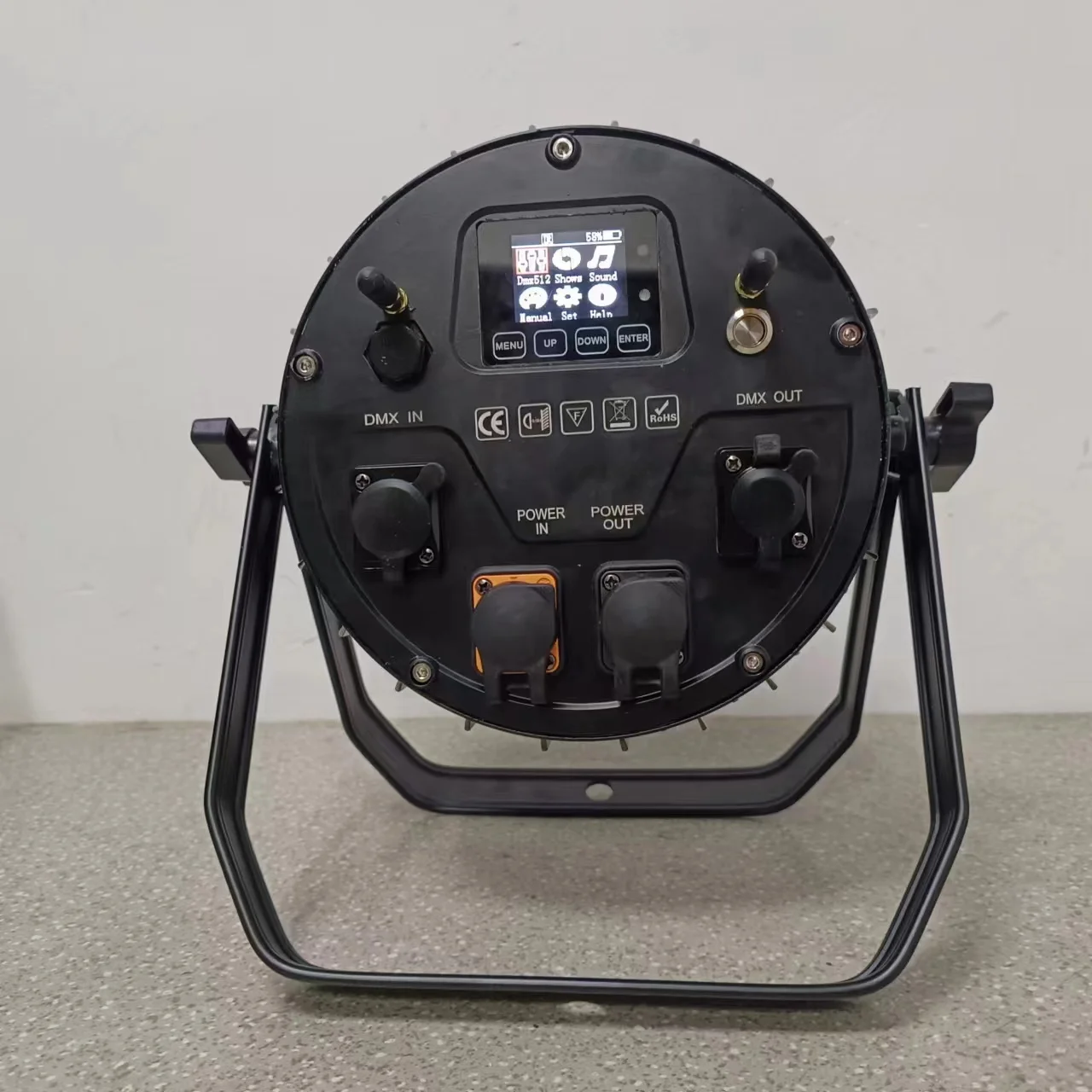 Qualitätssicherung 12 Stück 6in1 LED Par Licht Tragbares Bühnenlicht Rgbwa Led Batterie Par Licht