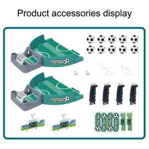 Tischfußballbrettspiel für Familienparty, Tabletop Play Ball, tragbare Fußballspielzeug, Outdoor -Sportspielzeug, Geschenk für Kinder 8 Hauptverkaufstabellen - №2