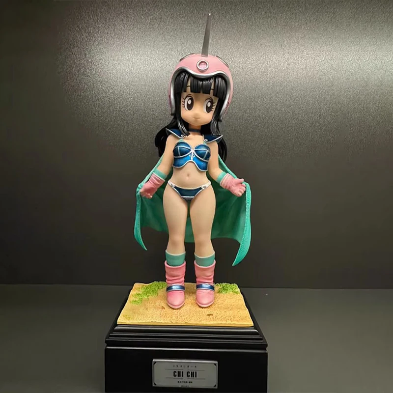Jt Statue Dragon Ball Z Childhood Series Bulma Figur Mittagessen Chichi und Son Goku PVC Action Doll Collection Modell Spielzeug Geschenke