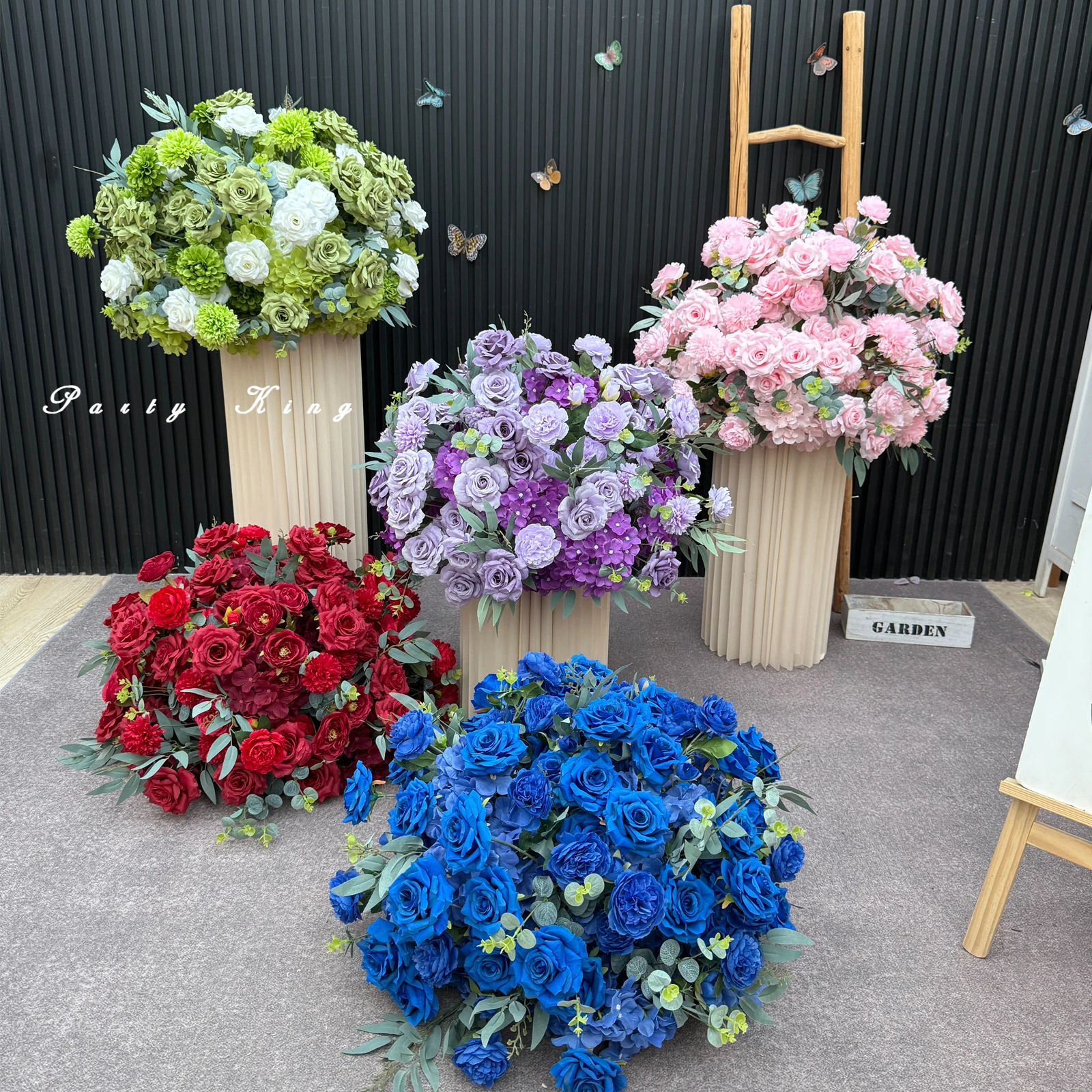 

Artificial Flowers Wedding Decoration Silk Hydrangea Flower Ball Home Decor Table Centerpiece
