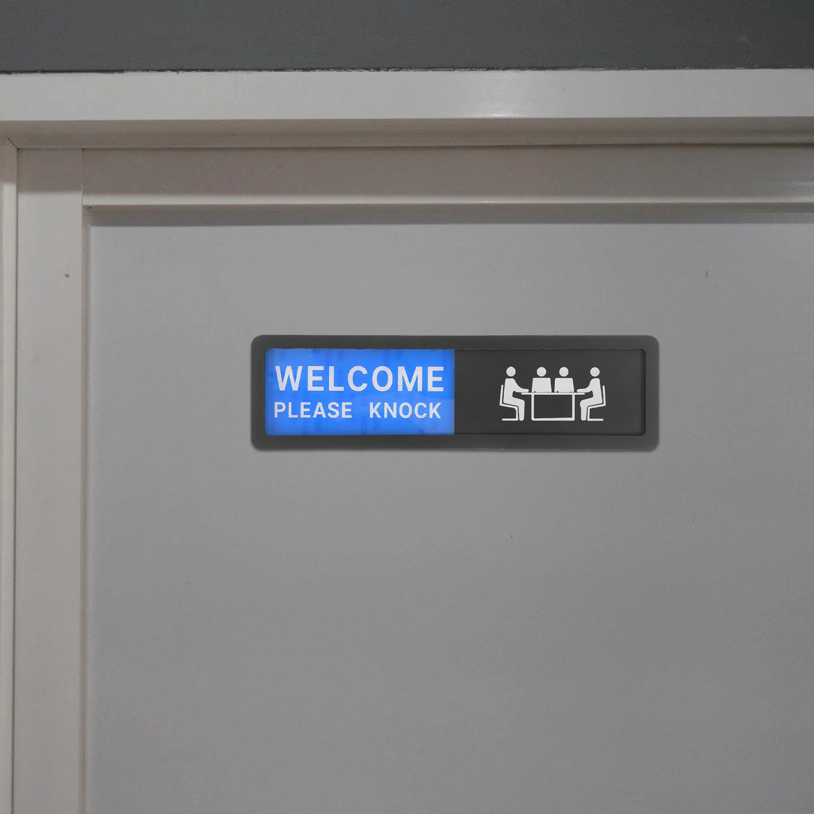 

2 Pcs Door Sign Prompt Privacy Slide Indicator Office Dorm Room Vacant Occupied Acrylic Easy Practical Creative Popular