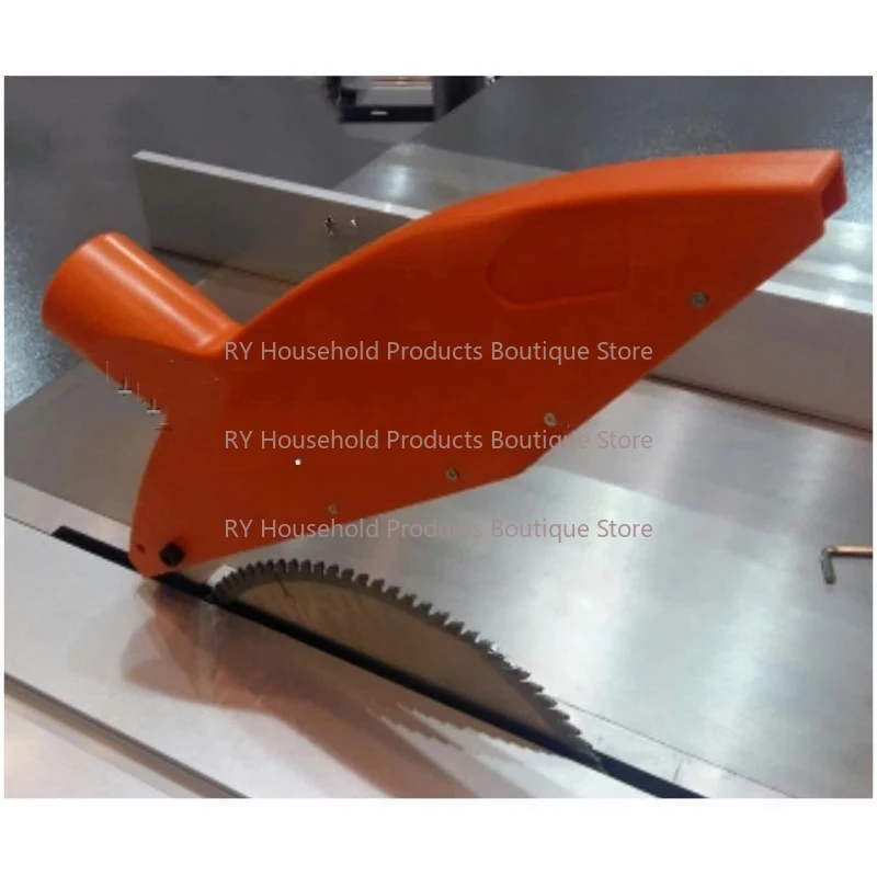 Woodworking machinery accessories, precision sliding table saws, panel saws, saw blade guards view 4