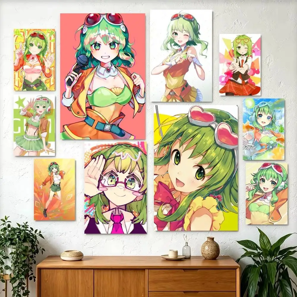 GUMI Vocaloid  Poster Perfect Space Sticker Self Adhesive for Office Home Theater Wall Art Decor Fancy Gift