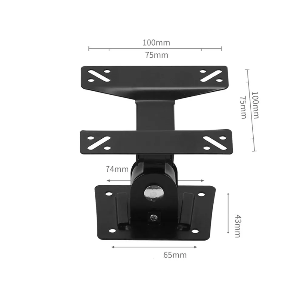 

Adjustable LCD Holder 27 Inches Rotatable Bracket Durable Steel Easy Clean Suitable Occasions Hole Spacing 75 100mm Monitor