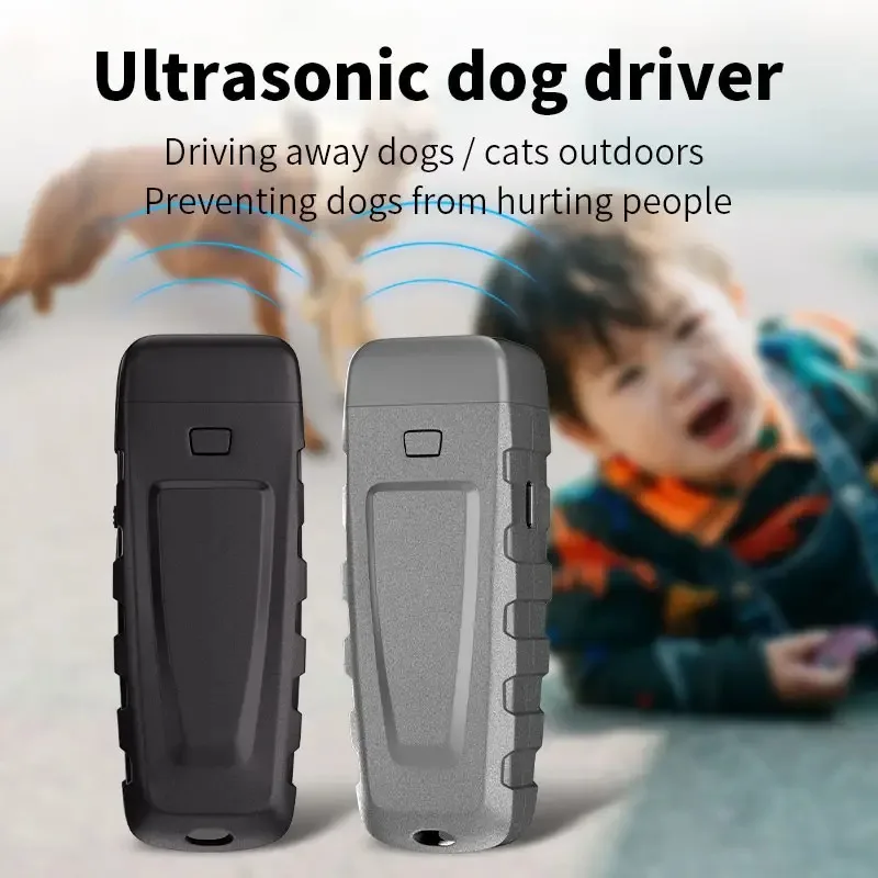 Portable Handheld Powerful Scare Ultrasonic Dog Cat Deterrent Rejection Rod No Dog Noise Outdoor Anti-Barking Device