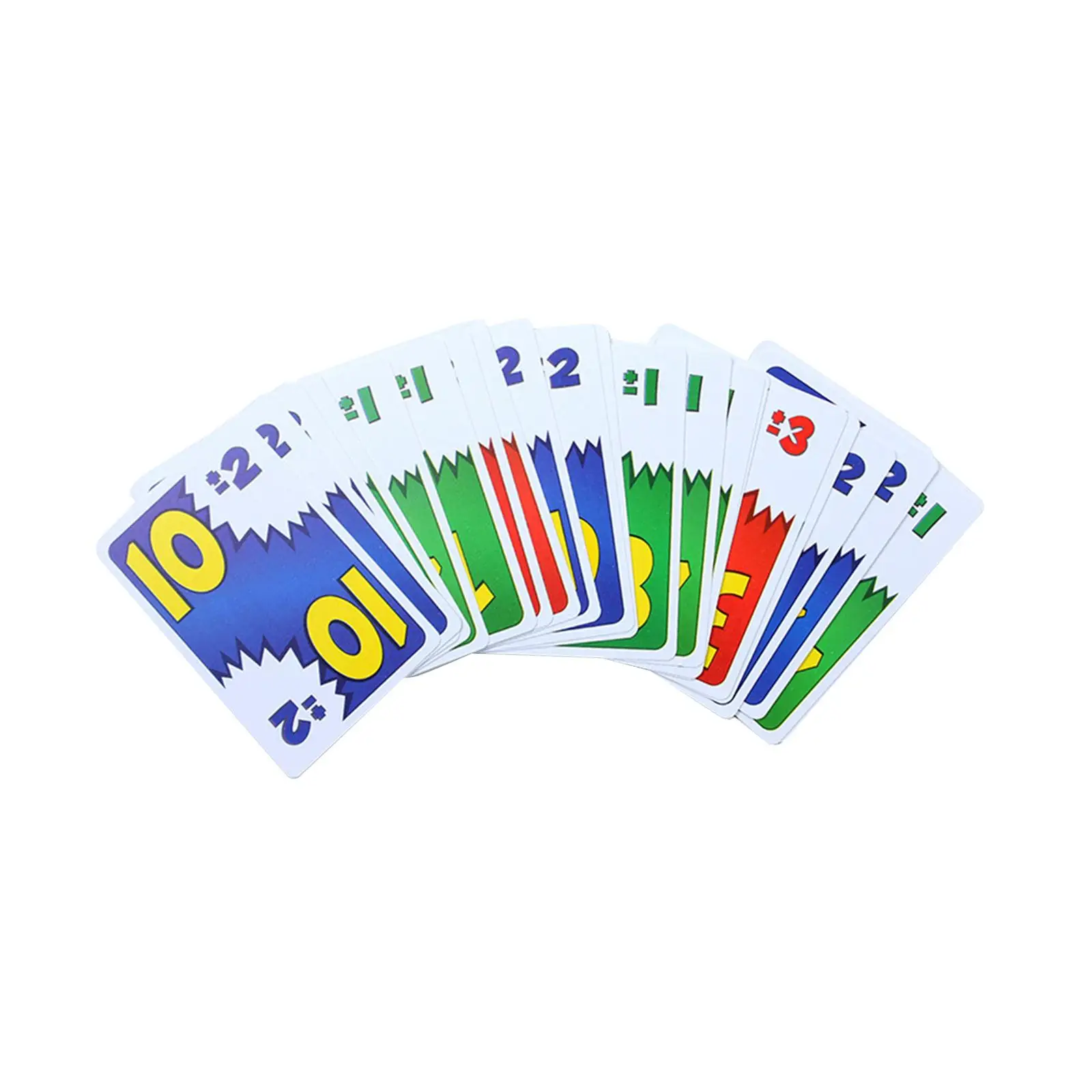 Math Card Game Math Flash Cards Thinking Ability Math Learning Toy for Family 2 to4 Players Homeschool Teaching Prop Teachers
