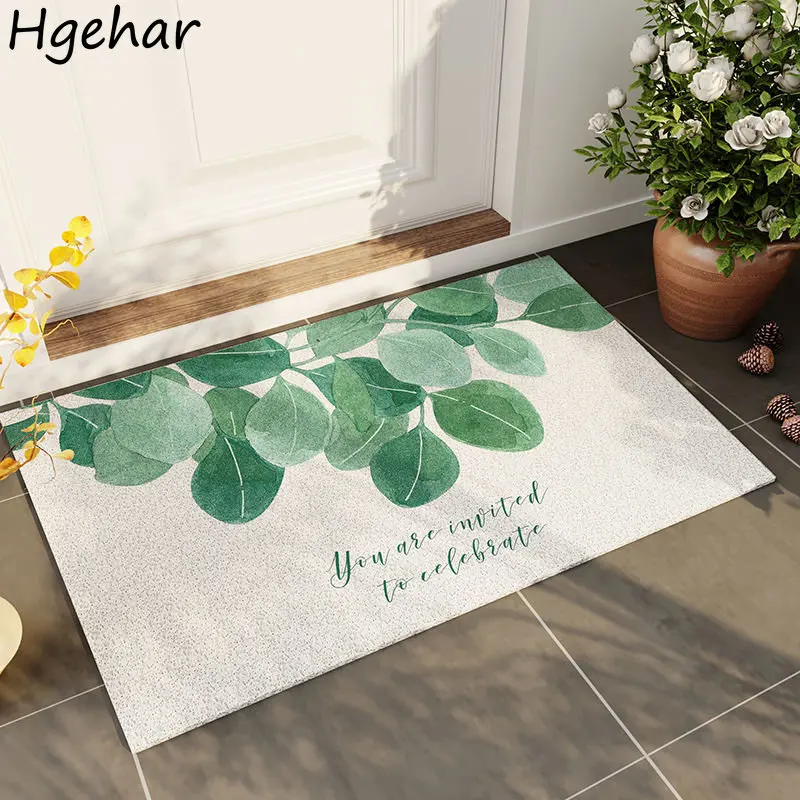 Waterproof Anti-slip Door Mats Modern Rectangle Entrance Doormats Dirty Resistant Floor Pads Bathroom Household Mat Hallway Rugs