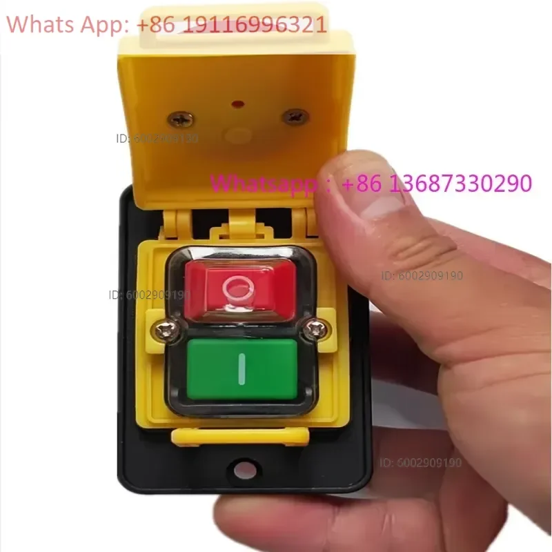 Electromagnetic switch KJD18 marine grinding wheel polishing machine bench drill 400V7 pin power switch