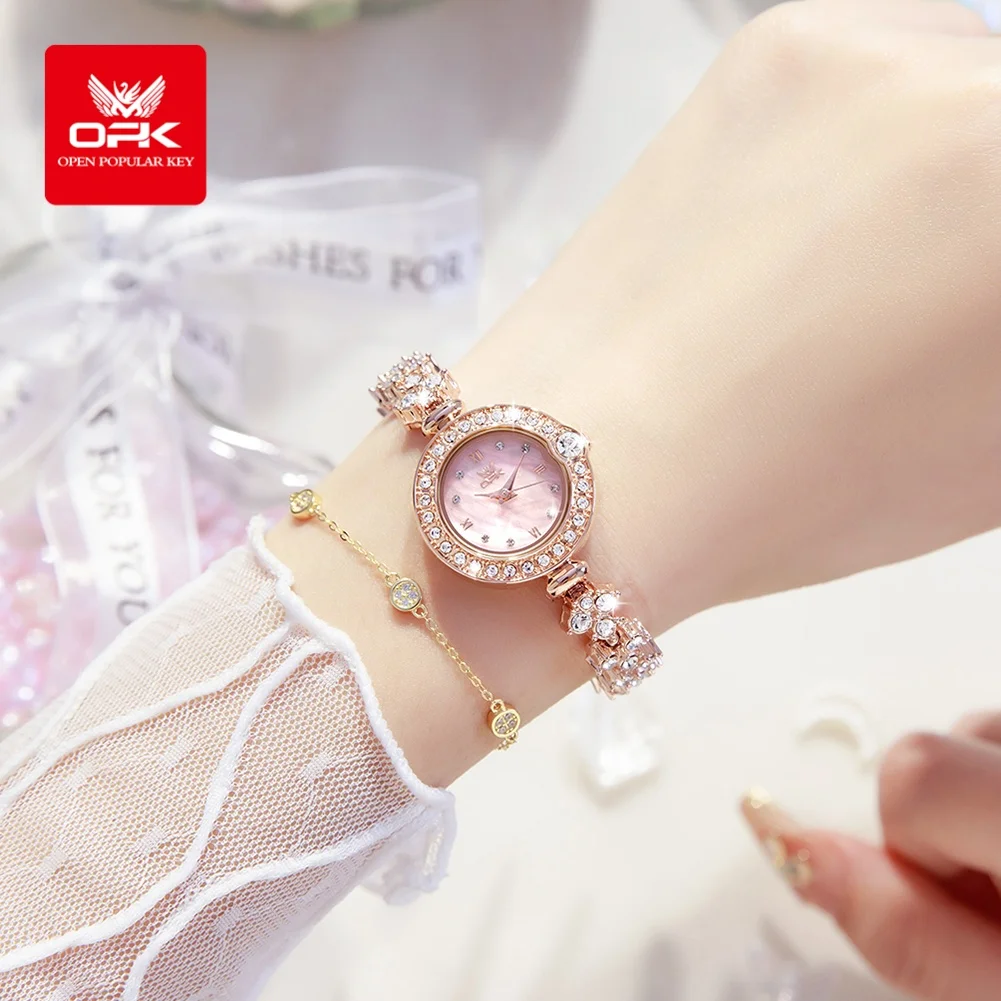 OPK 6054 Women Watch Original Simple Fashion Watch For Women Quartz Watch Waterproof Luminous Gifts For Women Frees Shipping