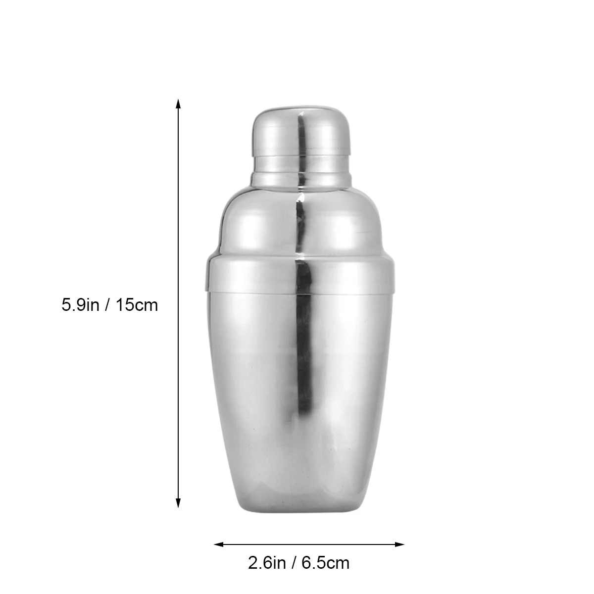 

4Pcs Stainless Steel Cocktail Shaker Set Professional Bartender Tool Kit for Bar Restaurant Home Use Cocktail Shaker