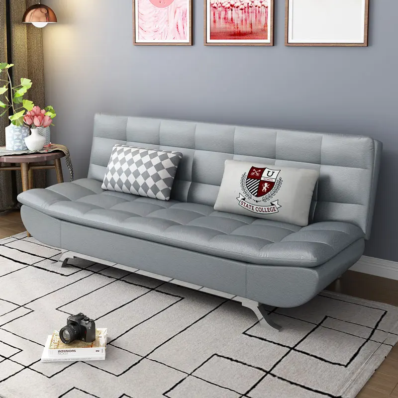 

LH living room foldable sofa bed dual-purpose bedroom simple modern rental room fabric sofa